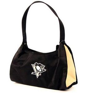 PITTSBURGH PENGUINS NHL 2 TONE  PURSE BAG NEW